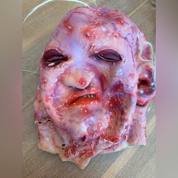 Halloween Mask - Adult os - Burned Man Face - unisex - Picture 3 of 9